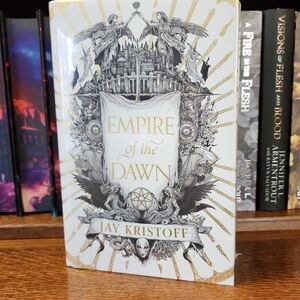 Empire of the Dawn, Jay Kristoff Illumicrate HC Book, SEALED, SIGNED (UFS/T)